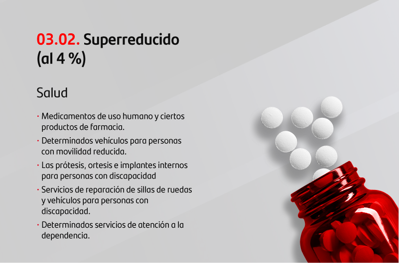 IVA superreducido para salud